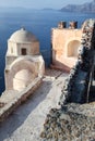 The castle of Agios Nikolaos Royalty Free Stock Photo
