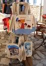 Greek Souvenir Bags at Souvenir Shop