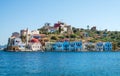 Kastellorizo island, Dodecanese, Greece. Colorful