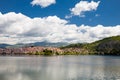 KASTORIA, GREECE - JUNE 02, 2016: a beautiful view of modern tow