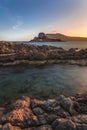 Kastri island, Kefalos, Kos island, Greece Royalty Free Stock Photo