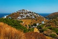 Kastro village on Sifnos Royalty Free Stock Photo