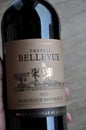 Grand vin de Bordeaux Chateau Bellevue 2016