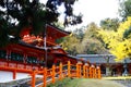 The middle gate and hall of Kasuga-taisha