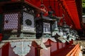 Kasuga-taisha, shrine of one thousand lanterns, Nara prefecture, Kansai, Japan Royalty Free Stock Photo