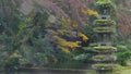 Kasumiga-ike Pond at Kenrokuen Garden in Kanazawa