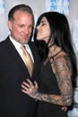 Kat Von D and Jesse James Royalty Free Stock Photo