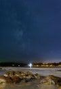 Kata night beach landscape Royalty Free Stock Photo