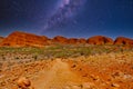 KATA TJUTA, AUSTRALIA - The Olga`s Royalty Free Stock Photo