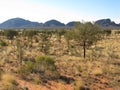 Kata Tjuta landscape Royalty Free Stock Photo