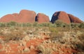 Kata Tjuta rocks Royalty Free Stock Photo