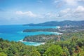 Kata Viewpoint on Phuket Island, Thailand - Kata Royalty Free Stock Photo