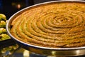 Kataifi - Traditional Turkish Dessert Royalty Free Stock Photo