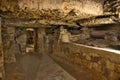 Catacombs of the underground near Odessa in Ukraine