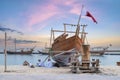 Katara Traditional Dhow Festival in Katara cultural village, Doha, Qatar. Royalty Free Stock Photo