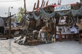 Katara Traditional Dhow Festival in Katara cultural village, Doha, Qatar. Royalty Free Stock Photo