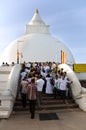KATARAGAMA, SRI LANKA - MAY 05: Saga Dawa Festival to celebrat