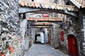 Katariina kaik street in Old Tallinn Royalty Free Stock Photo