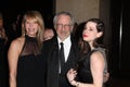 Kate Capshaw, Sasha Spielberg, Steven Spielberg Royalty Free Stock Photo