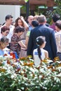 Kate Middleton and Prince William meeting well wishers, Singapore Sept 12 2012.