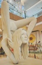 Kate moss statue