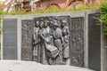 Kate Sheppard Memorial in Christchurch, New Zealand