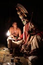 Kathakali artist