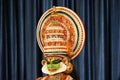 Kathakali , classical Indian dance of Kerala