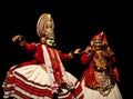 Kathakali Dance in Kerala, India Royalty Free Stock Photo