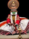 Kathakali Dance in Kerala, South India Royalty Free Stock Photo