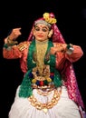 Kathakali Dance in Kerala, South India Royalty Free Stock Photo