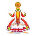 Kathakali Dancer Royalty Free Stock Photo