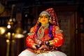 Kathakali Show in Kerala, India Royalty Free Stock Photo