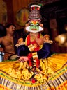 Kathakali Show in Kerala, India Royalty Free Stock Photo