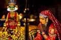 Kathakali Show in Kerala, India Royalty Free Stock Photo