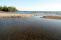 Katherine Cove on Lake Superior Royalty Free Stock Photo