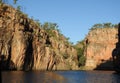 Katherine gorge and Katherine river Royalty Free Stock Photo
