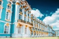 Katherine`s Palace hall in Tsarskoe Selo Pushkin,