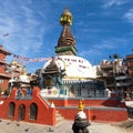 Kathesimbhu stupa, Kathmandu city, Nepal Royalty Free Stock Photo