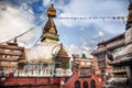 Kathesimbhu stupa in Kathmandu Royalty Free Stock Photo