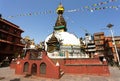 Kathesimbhu stupa, Kathmandu city, Nepal Royalty Free Stock Photo