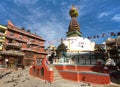 Kathesimbhu stupa, Kathmandu city, Nepal Royalty Free Stock Photo