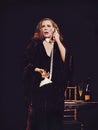 Kathleen Turner Performs at the 2002 \