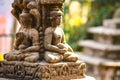 Kathmandu decorative Buddha statues