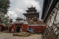 Kathmandu Dubar square reconstruction after earthquake, Kathmandu Royalty Free Stock Photo