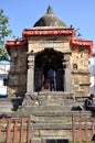 Kotilingeshvar Temple at Kathmandu Durbar Square Royalty Free Stock Photo