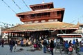 Temple at Kathmandu Durbar Square Royalty Free Stock Photo