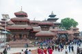 Kathmandu, Nepal - April 20, 2018 :Tourist visit in the Patan Du Royalty Free Stock Photo