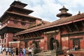 KATHMANDU, NEPAL - April 2012 : View of the Patan Durbar Square.