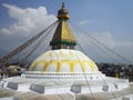 Kathmandu - Nepal - Boudhanath Stupa Royalty Free Stock Photo